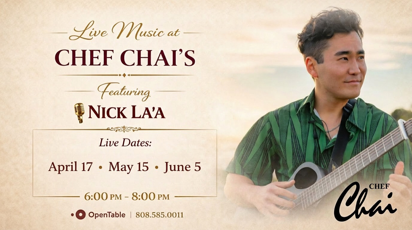 Live Music Nights at Chef Chai’s 